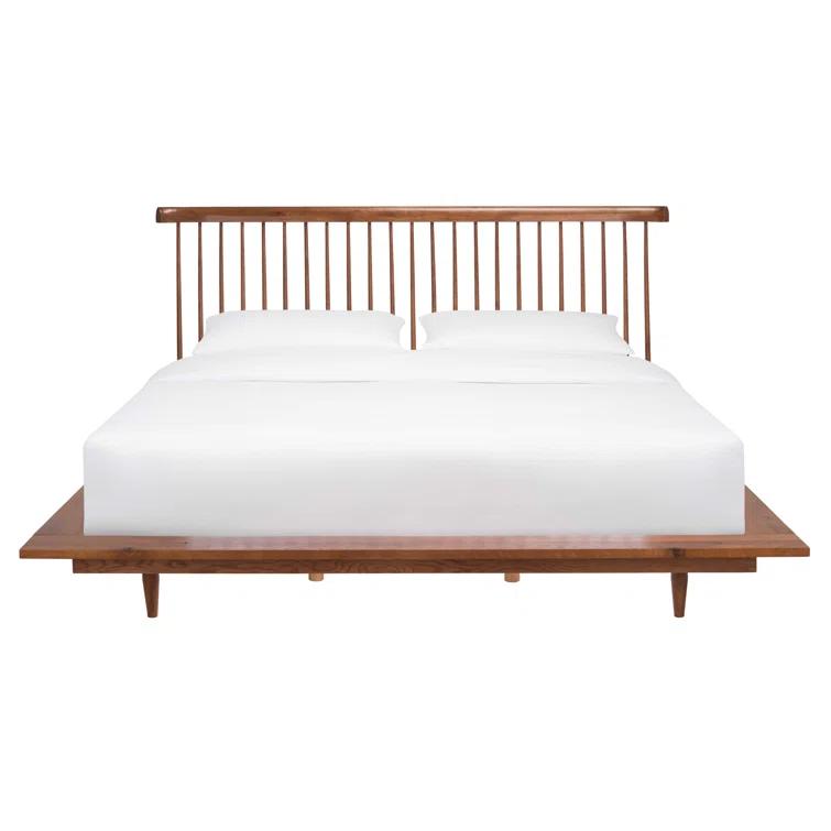 Solid Wood Slat Bed