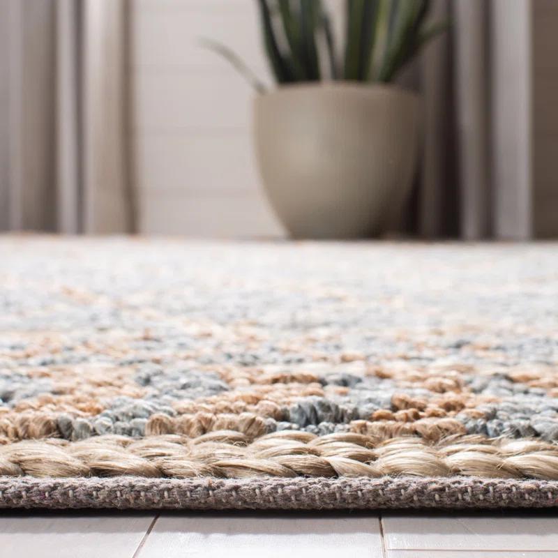 Sand & Stable™ Phippsburg Geometric Handwoven Natural/Blue Area Rug