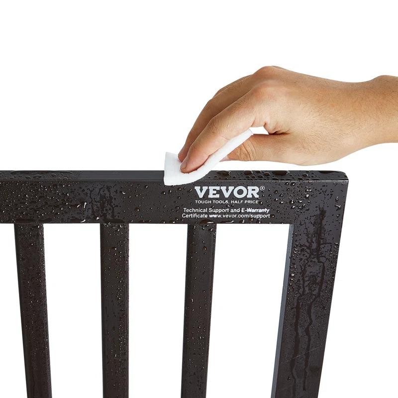 Solid Wood Free Standing Pet Gate With Door