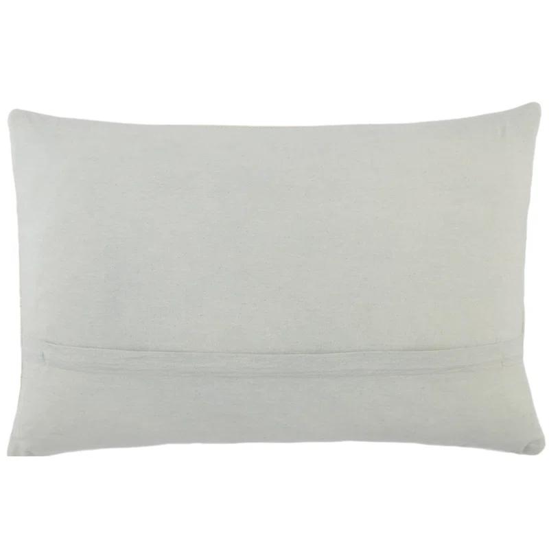 Estela Geometric Cotton Lumbar Throw Pillow