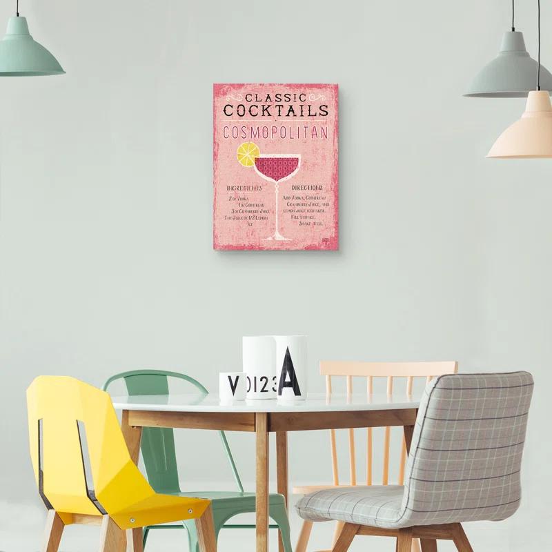 Trinx " Classic Cocktails Cosmopolitan Pink " by Michael Mullan