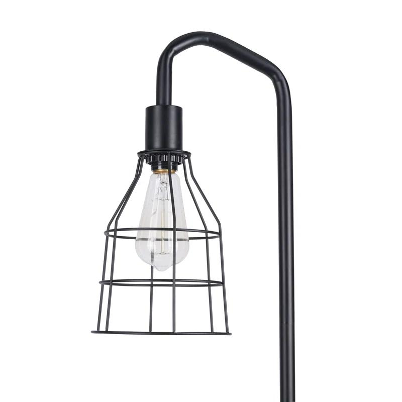 Catalina Lighting 60'' Black Arched Floor Lamp