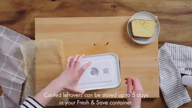 ZWILLING J.A. Henckels ZWILLING Fresh & Save 3-Pc Glass Food Storage Vacuum Containers Meal Prep Container - Small & Large Containers