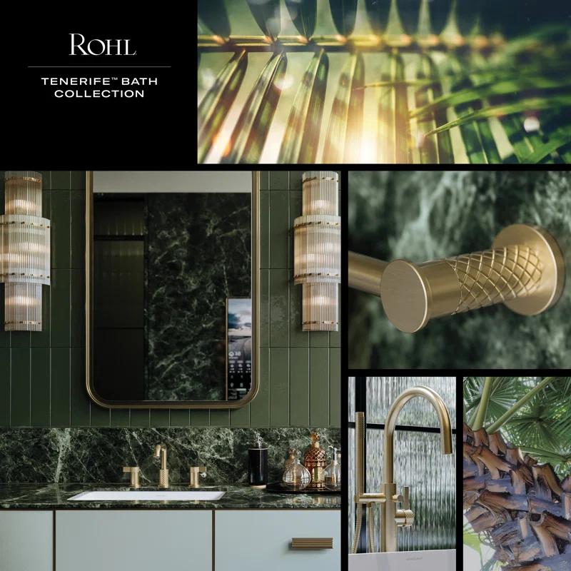 Rohl TE16W1AG Tenerife Wall Mount Tub Spout