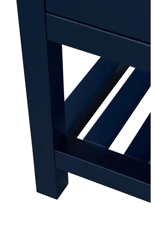 Ancerre Designs Elizabeth 48 in. Bath Vanity Set in White with Italian Carrara White Marble Vanity top and White Undermount Basin with Gold Hardware and 28 in. White Mirror | Perigold