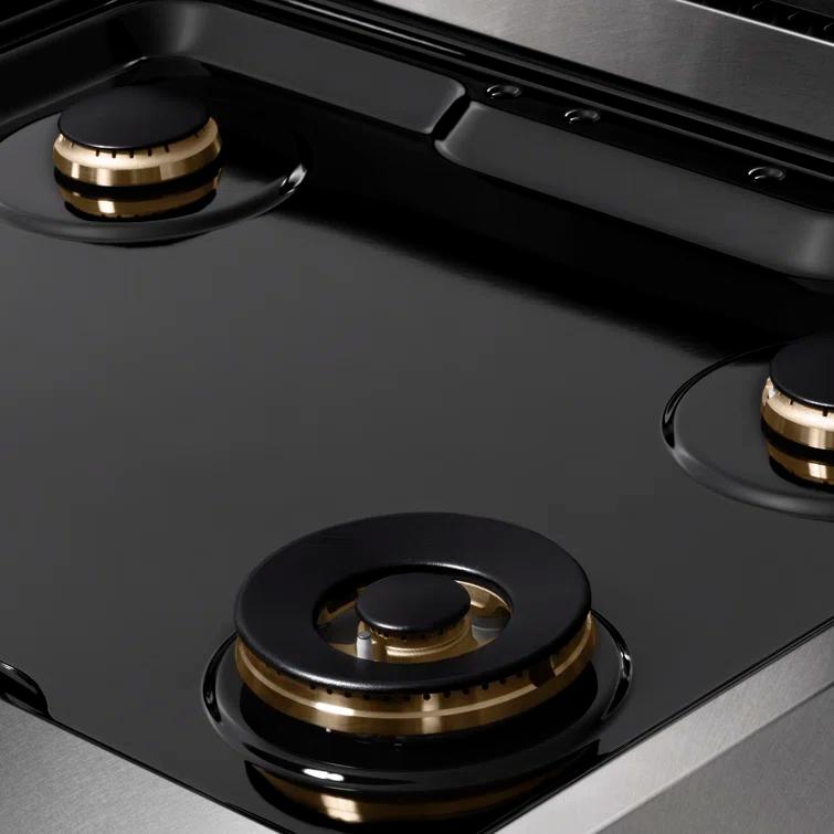 Paramount 30" Stainless Steel 4-Burner Propane Cooktop