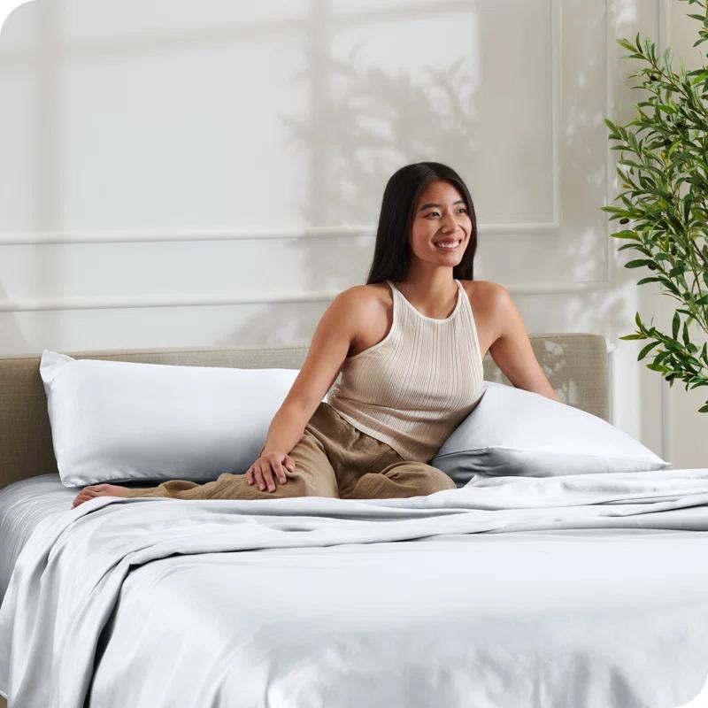 Bare Home Satin Sheet Set