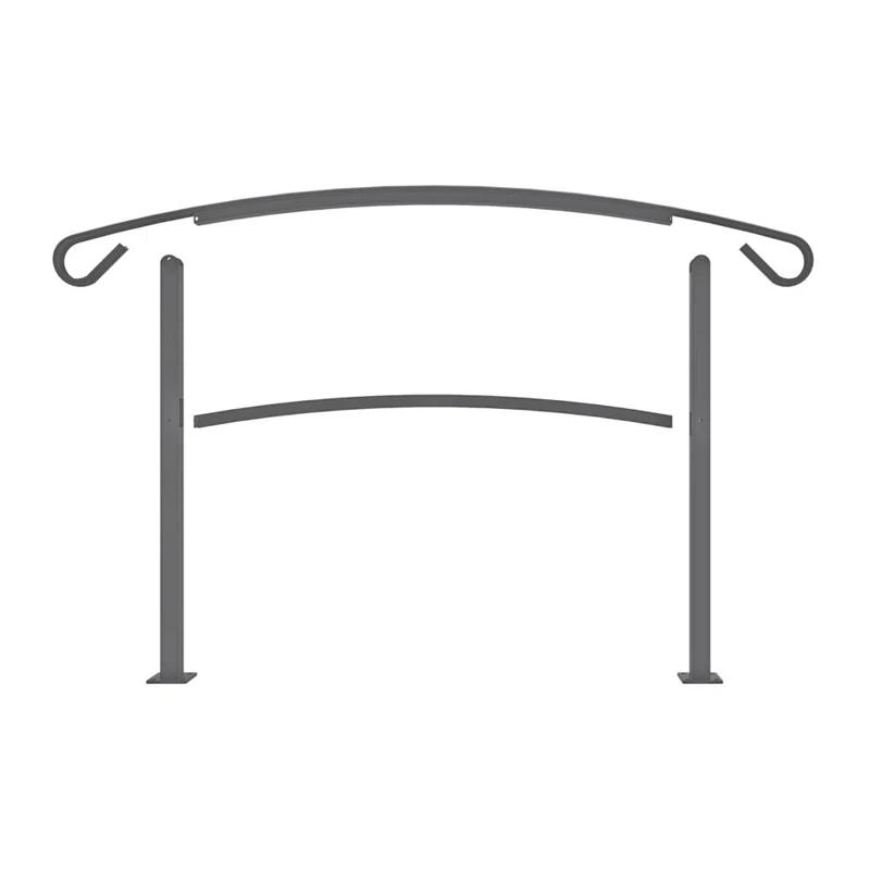 Barrette Outdoor Living Handirail 4-Step Aluminum Rail Kit