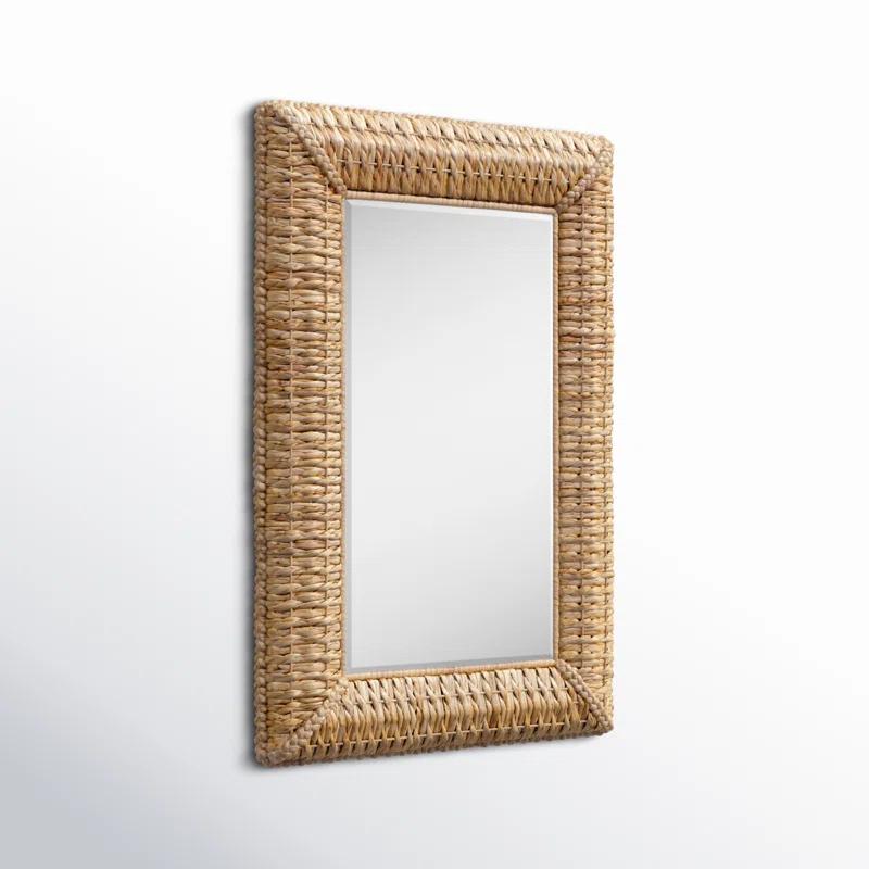 Birch Lane™ Janie Seagrass Rectangle Mirror