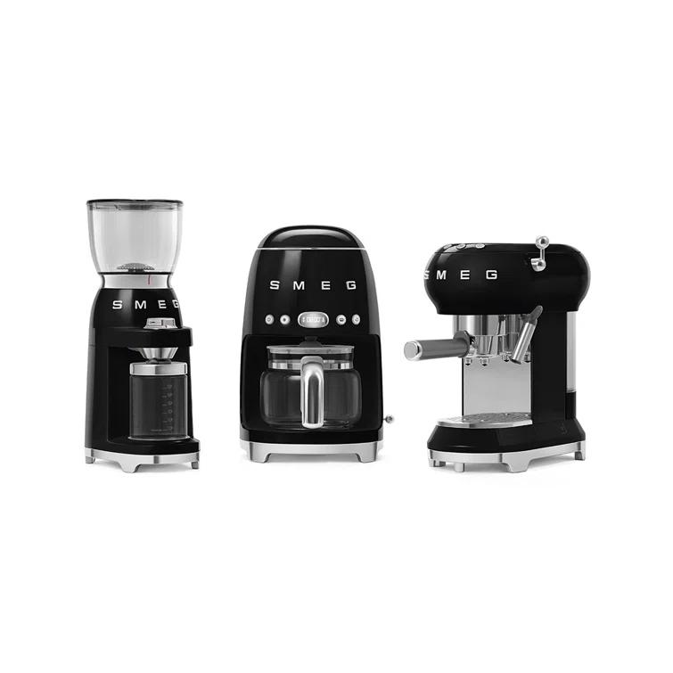 SMEG Black Retro Drip Coffee Maker