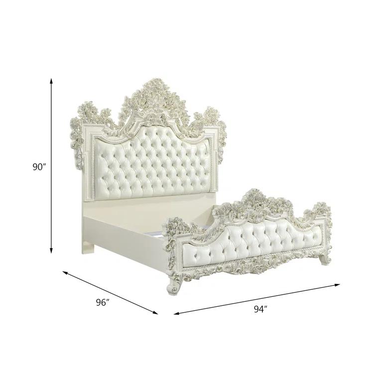 ACME Furniture Vegan Leather Standard Bed