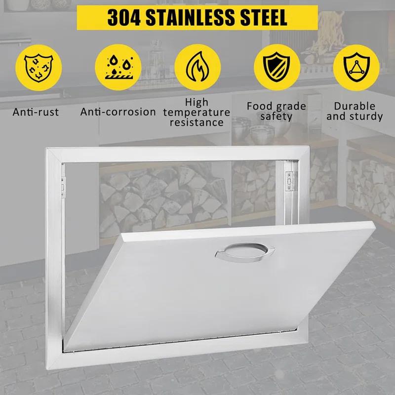 babevy Weatherproof Outdoor Cabinets - Durable Stainless Steel