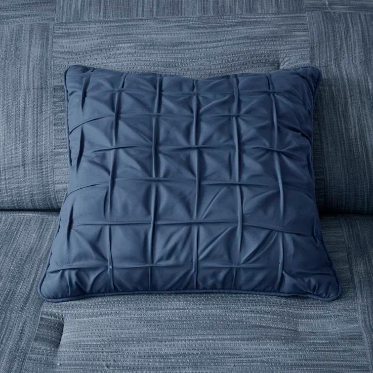 Madison Park Walter 7 Piece Printed Weave Seersucker Comforter Set