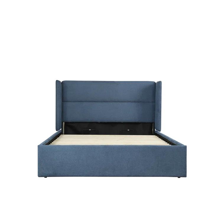 Latitude Run® Gaillarde Hydraulic Lift Up Storage Upholstered Platform Bed