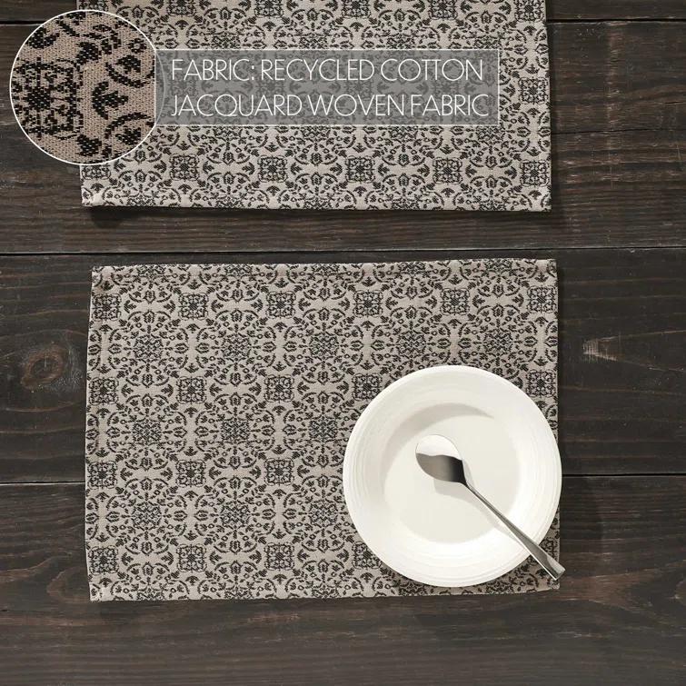 VHC Brands Custom House Geometric Rectangle Placemat (Set of 2)