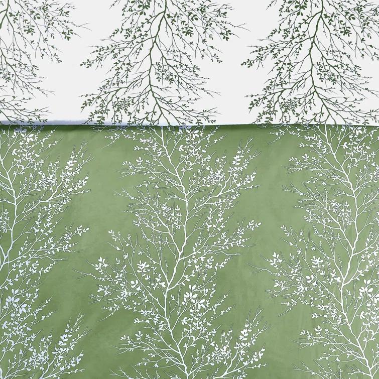 Spirit Linen 6-Piece Foliage Reversible Comforter Set & Reviews | Wayfair