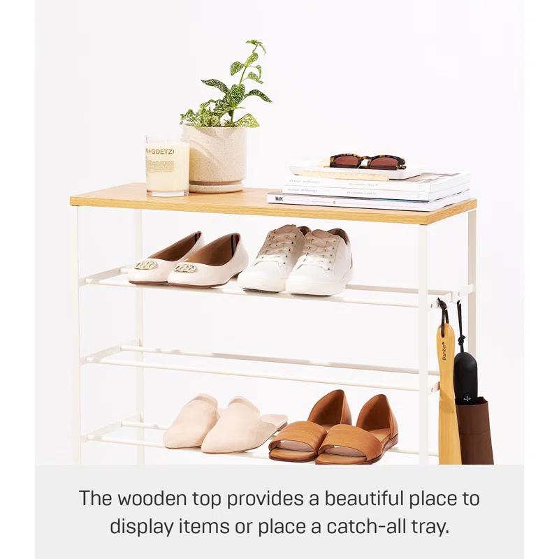 Yamazaki Tiered Shoe Rack