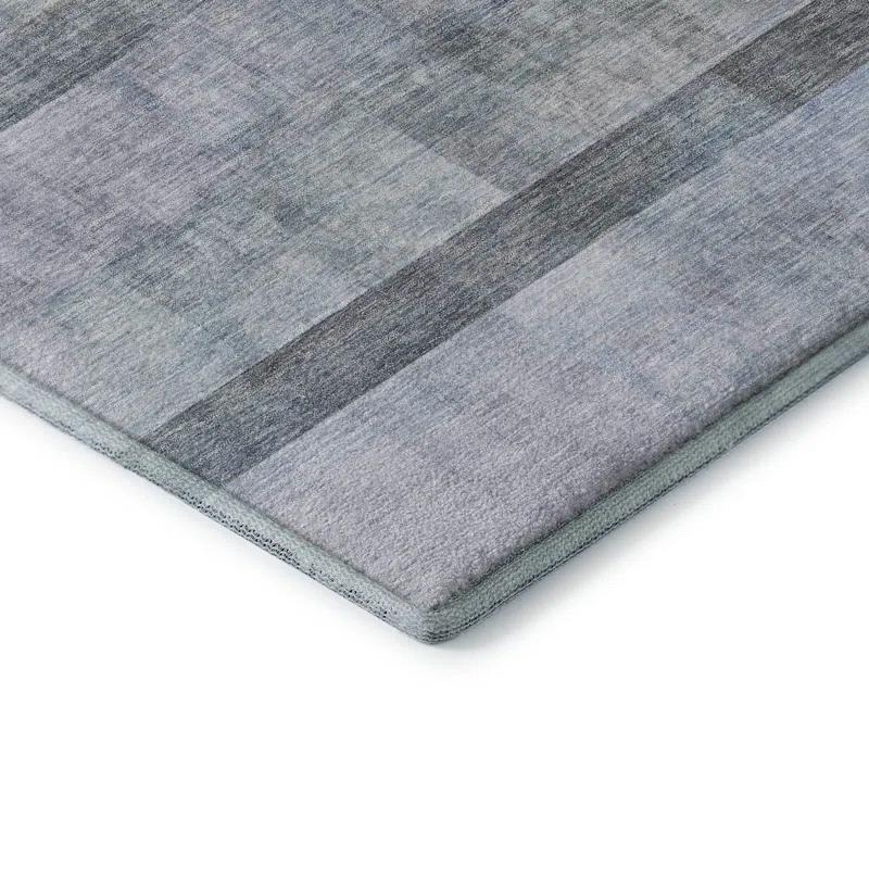 Premium Machine Washable Cerrito AMF568 Navy Rug