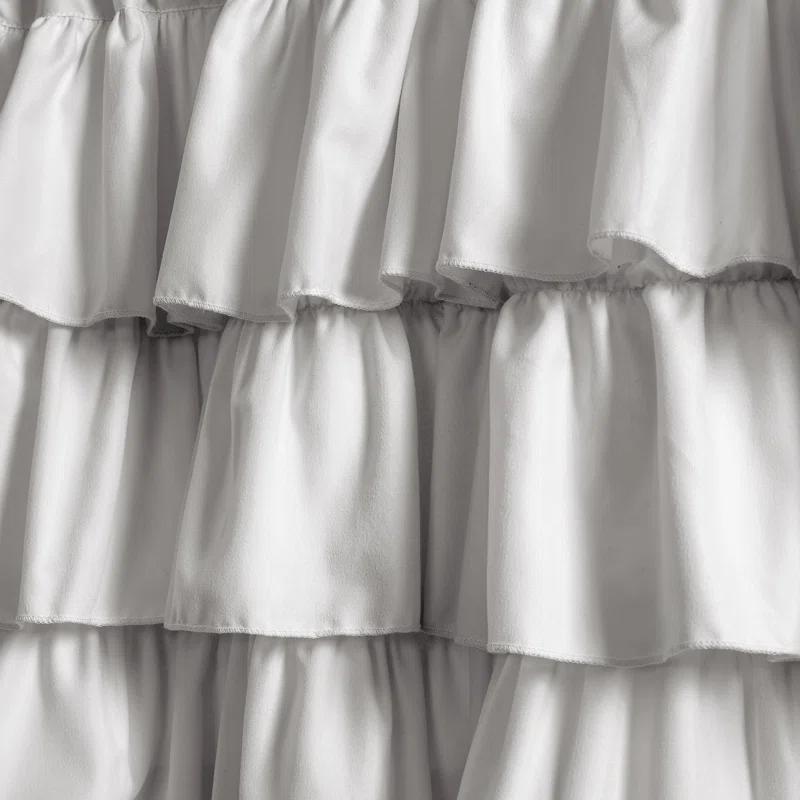 Belle Ruffled 84'' W Window Valance
