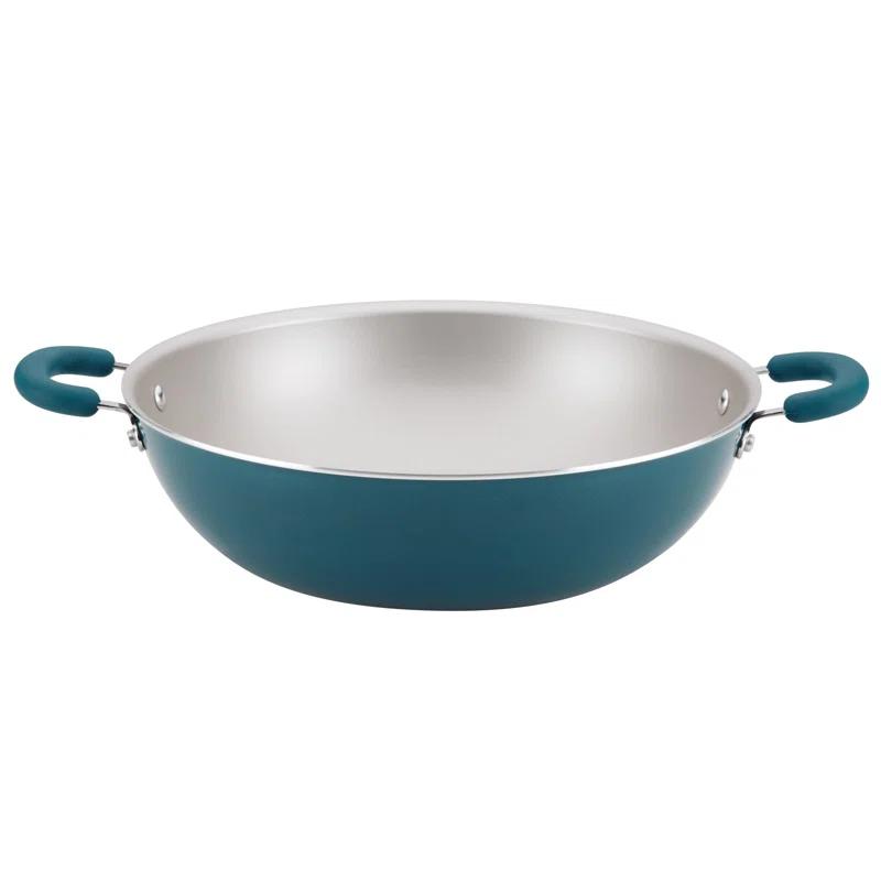 Rachael Ray Rachael Ray Create Delicious Nonstick Induction Wok, 14.25 Inch