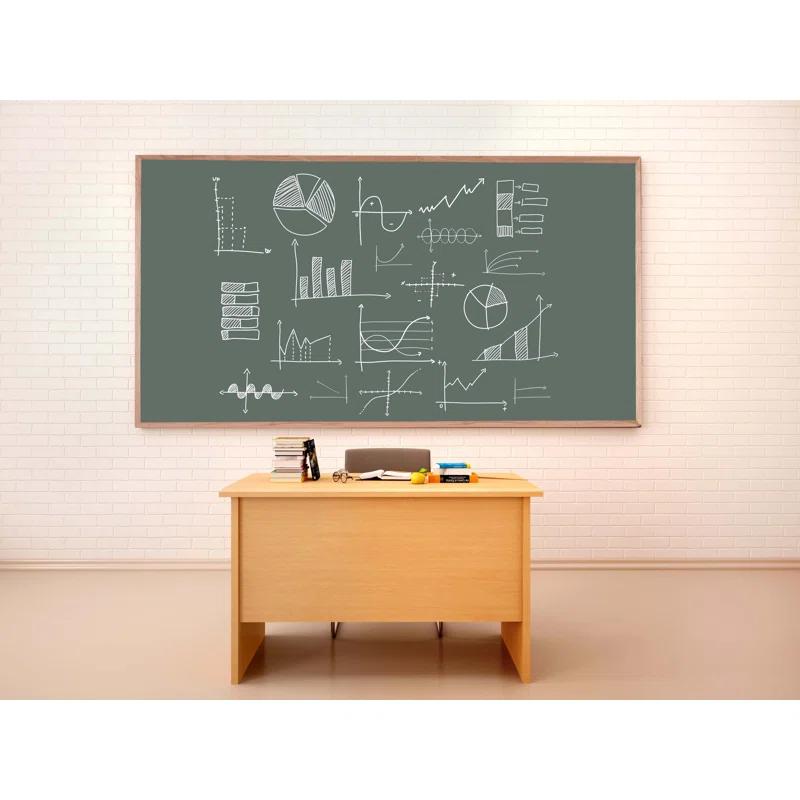 AARCO Wall Magnetic Chalkboard