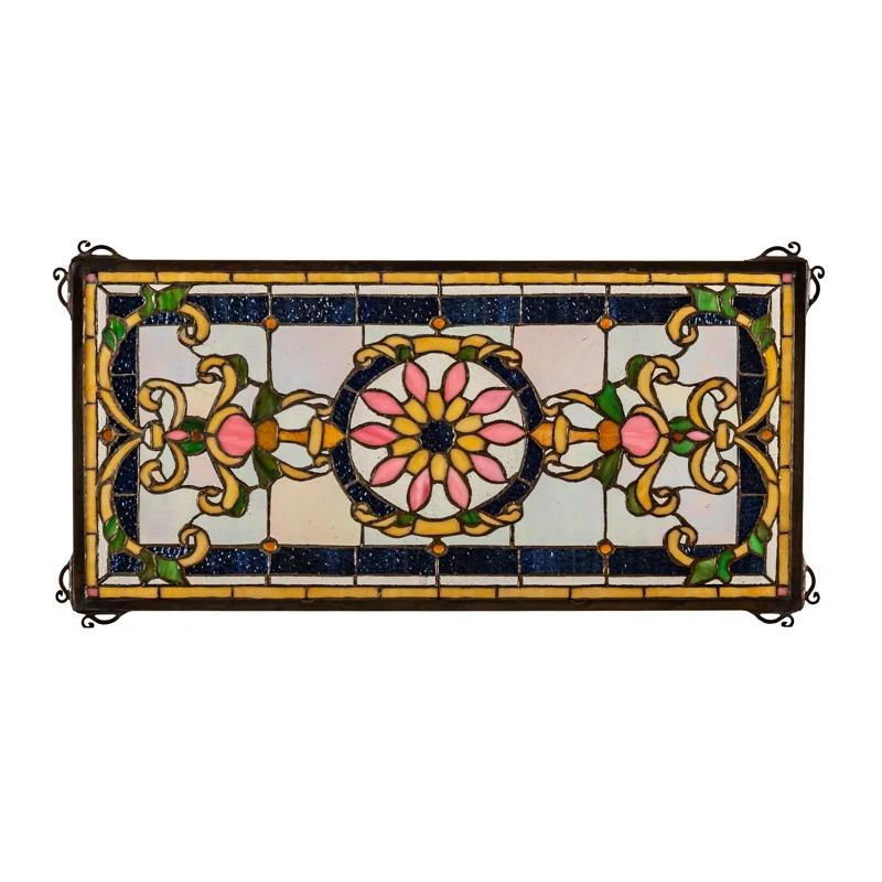 Meyda Lighting Meyda Tiffany & Stained Glass Novelty & Humor Window Panel