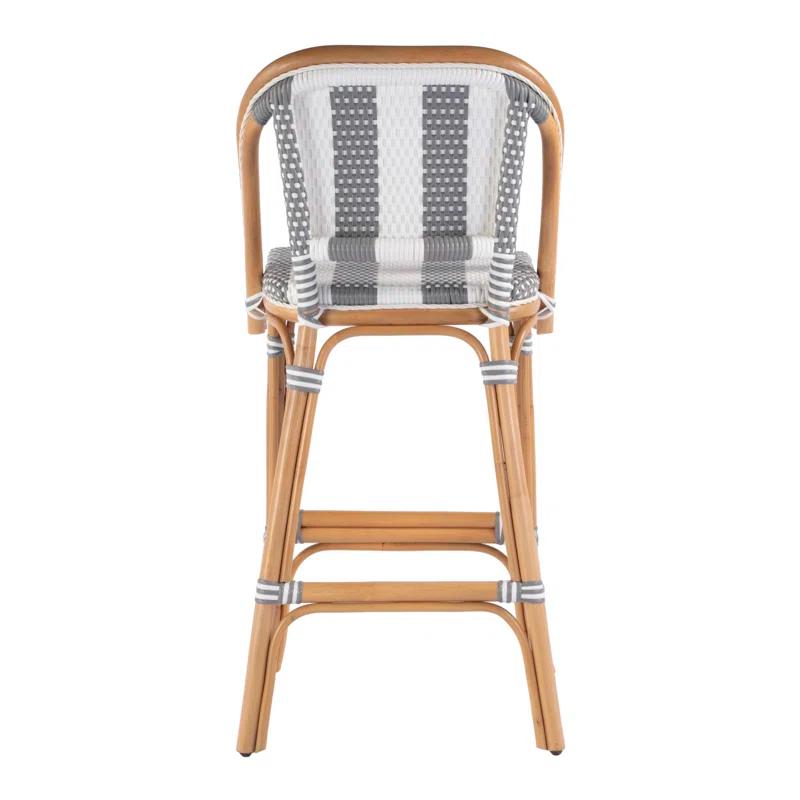 Birch Lane™ Euporie Woven Bar Stool