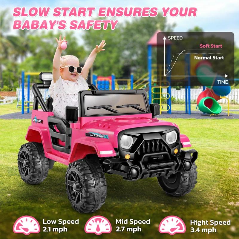 Himimi Himimi 1 Seater All-Terrain Vehicles Battery Powered Ride On with Remote Control