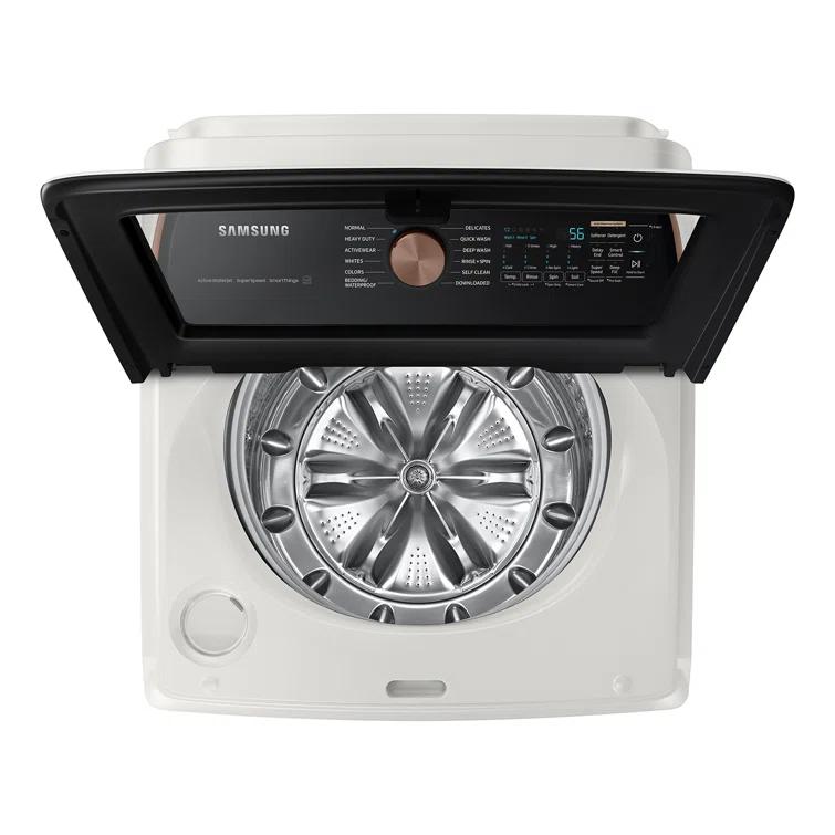 Samsung Samsung 5.5 cu. ft. Extra-Large Capacity Smart Top Load Washer with Auto Dispense System WA55CG7500AEUS