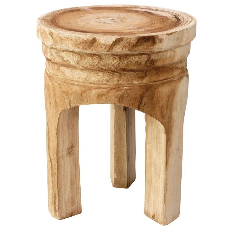 Everdeen Solid Wood Accent Stool