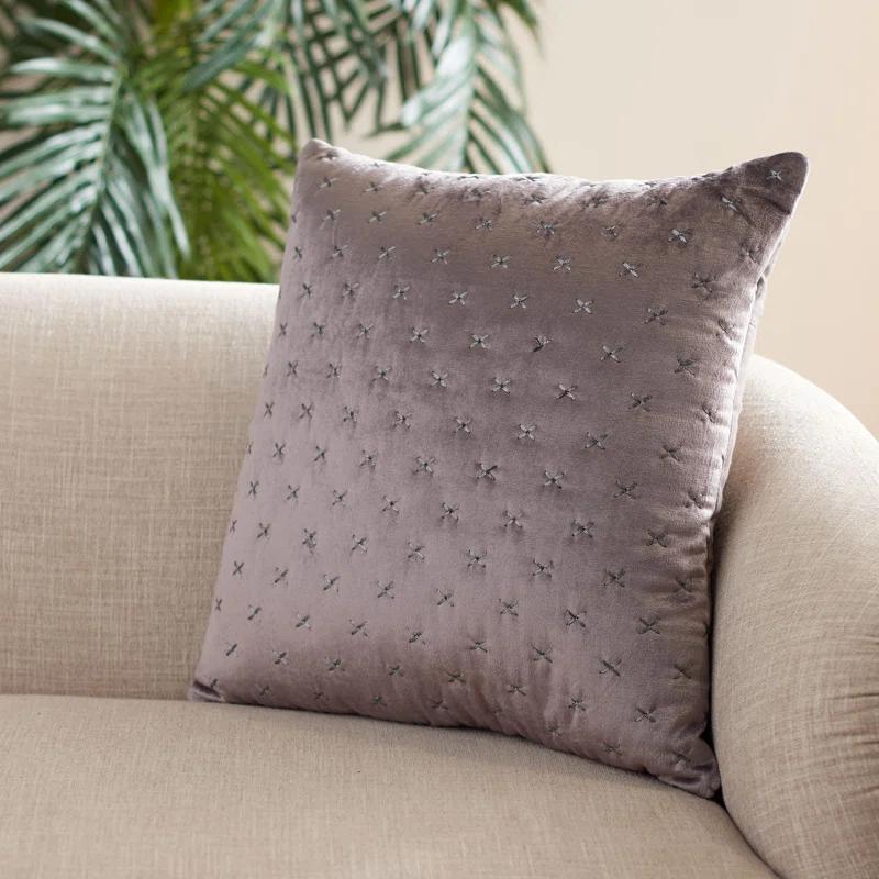 Safavieh Deana Embroidered Reversible Throw Pillow