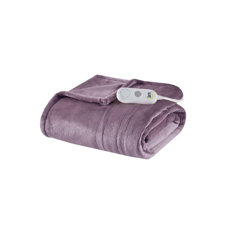 Serta Serta Plush Heated Throw