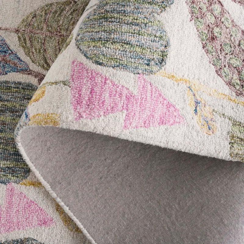 Safavieh Jardin Hand Tufted 80% Wool 20% Cotton Floral Rug