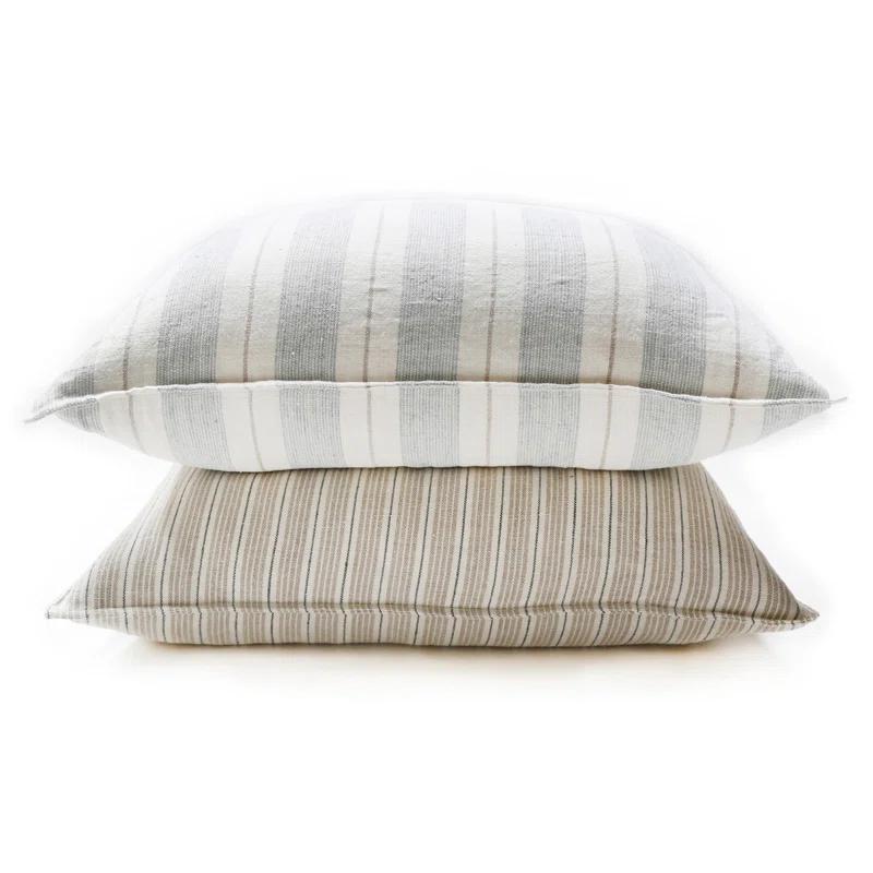 Pom Pom At Home Laguna Striped Throw Pillow