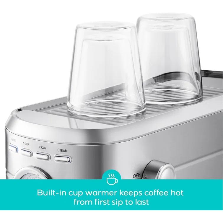 CASABREWS CASABREWS CM5418 20 Bar Espresso Machine Coffee Maker W/ Powerful Steam Wand Stainless Steel