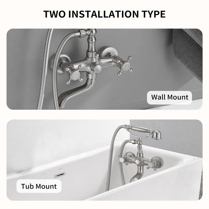 Wall Mounted Tub Spout