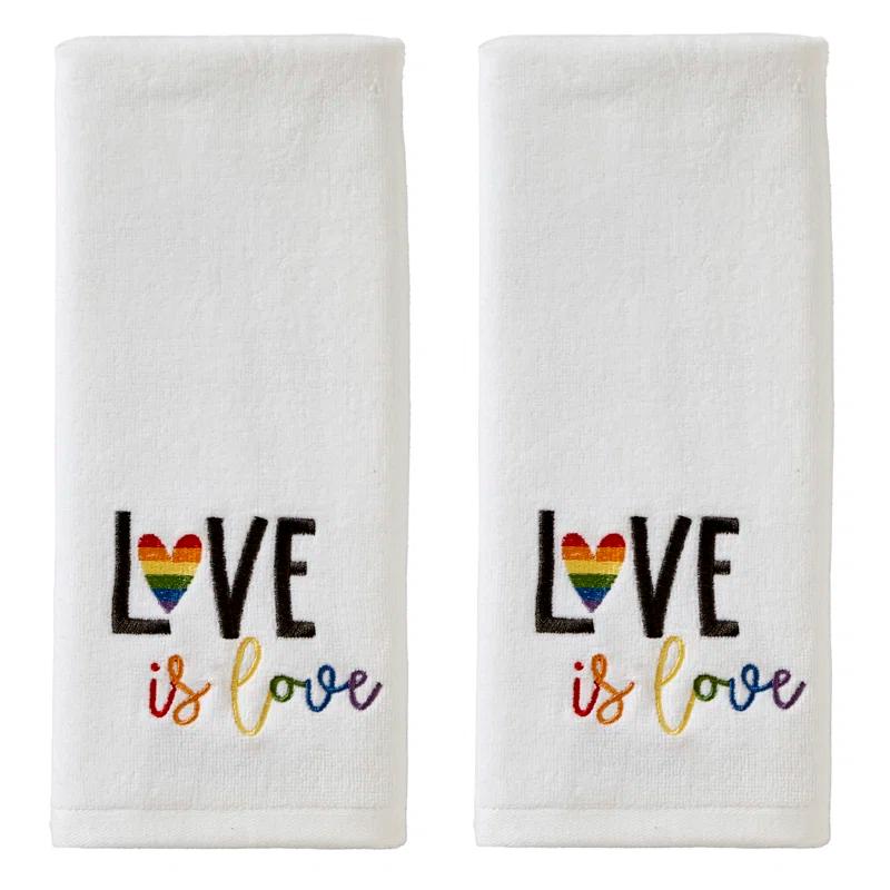 SKL Home Cotton Bath Towels (Set of 2)
