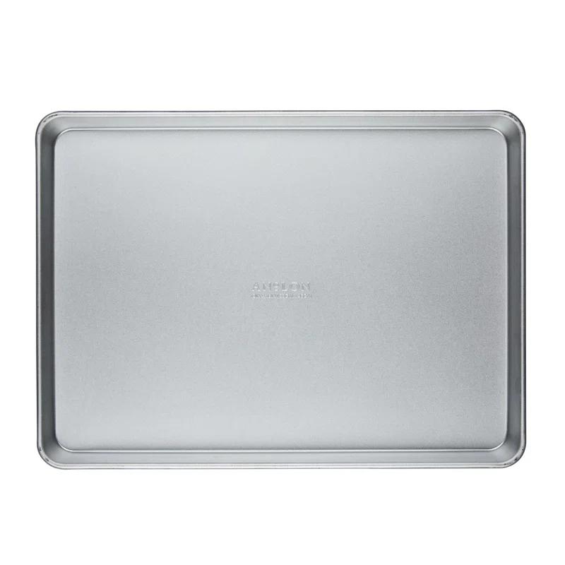 Anolon Pro-Bake Bakeware Aluminized Steel Baking Pan Set, 6-Piece, Silver