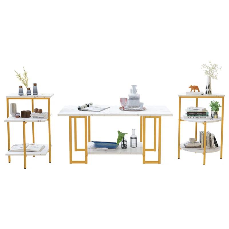 Latitude Run® 3 - Piece Living Room Table Set