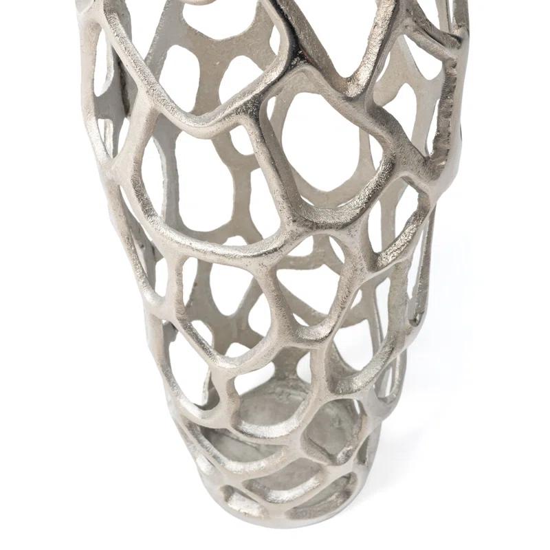 Arabella Handmade Aluminum Floor Vase