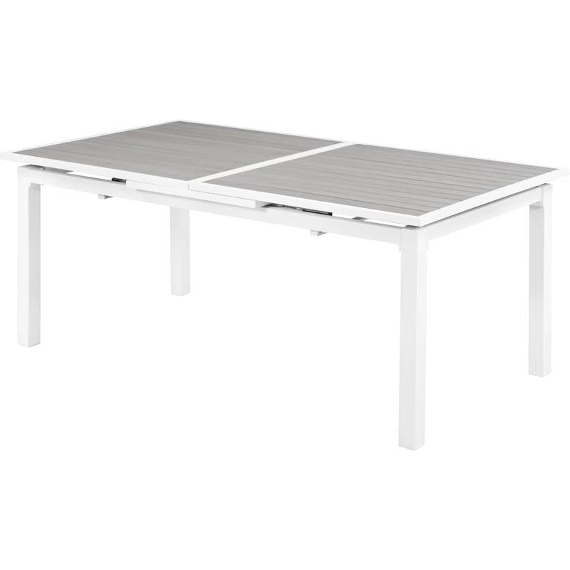 Wade Logan® Noonan Extendable Rectangular Outdoor Dining Table