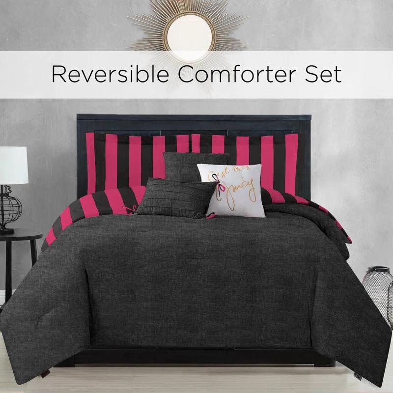 Juicy Couture Juicy Couture Cabana Stripe Comforter Sets