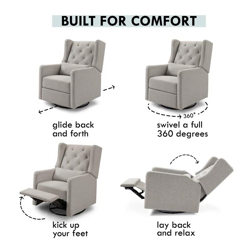 daVinci Everly Swivel Reclining Glider
