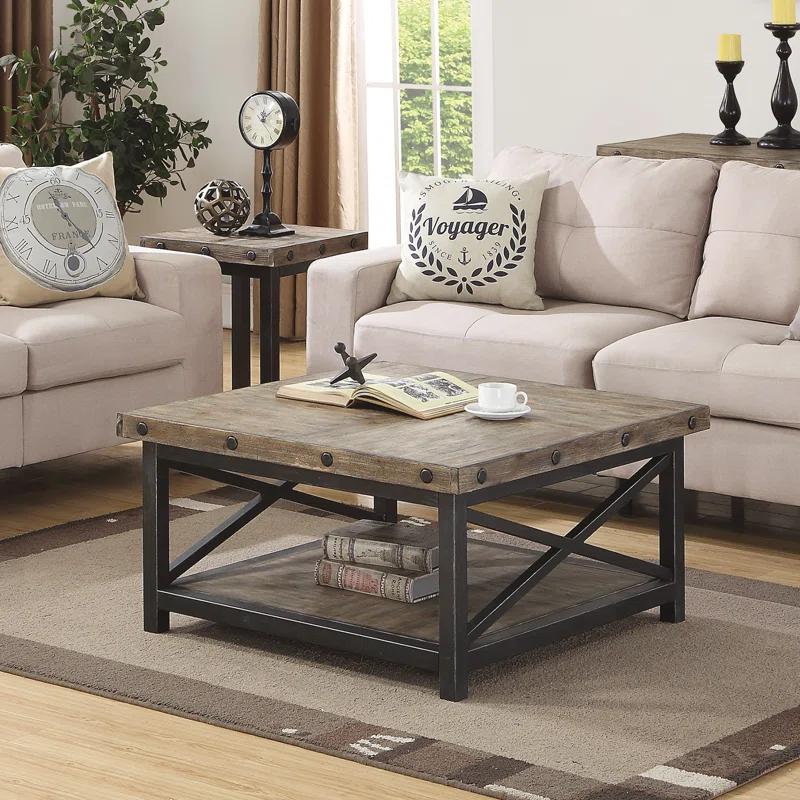 Trent Austin Design® Keppler Solid Wood Top Coffee Table