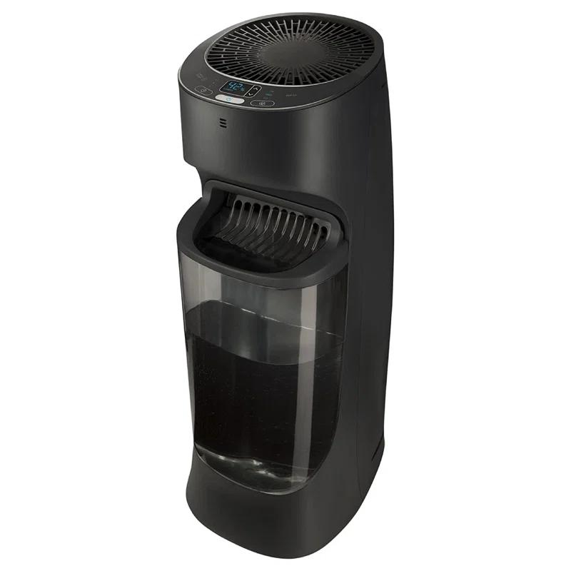 BEACHWATER POOL & SPA, LLC Top Fill Tower Humidifier, Digital Humidistat, Cool Mist Humidifier For Bedroom, Home Or Office With Space Saving Tower Design