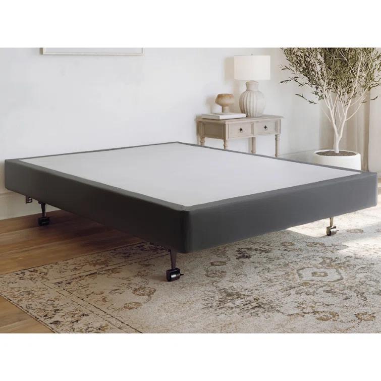 Hercules 4 Inch Low Profile Foundation Mattress Box Spring Replacement, Twin
