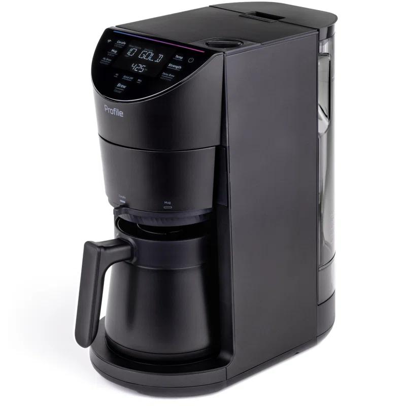 GE Profile™ P7CGAAS6TBB GE Profile Smart Grind and Brew Coffee Maker with Podless Single Serve