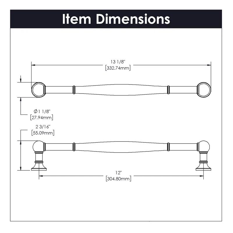 Belwith Keeler Fuller Center to Center Bar Pull