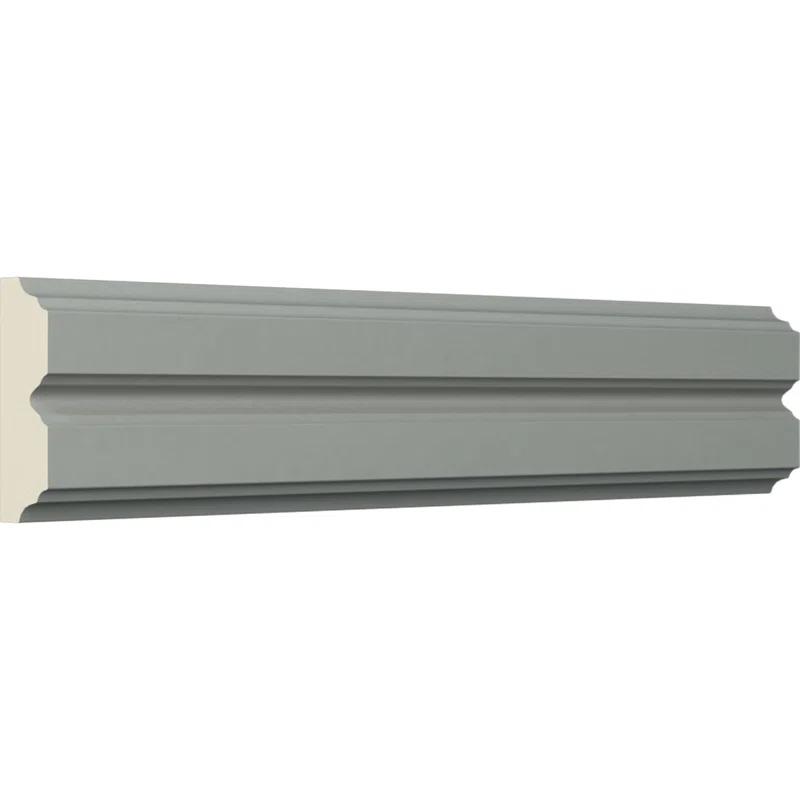 Ekena Millwork 2"H x 5/8"P x 94 1/2"L Hillsborough Chair Rail (Set of 8)