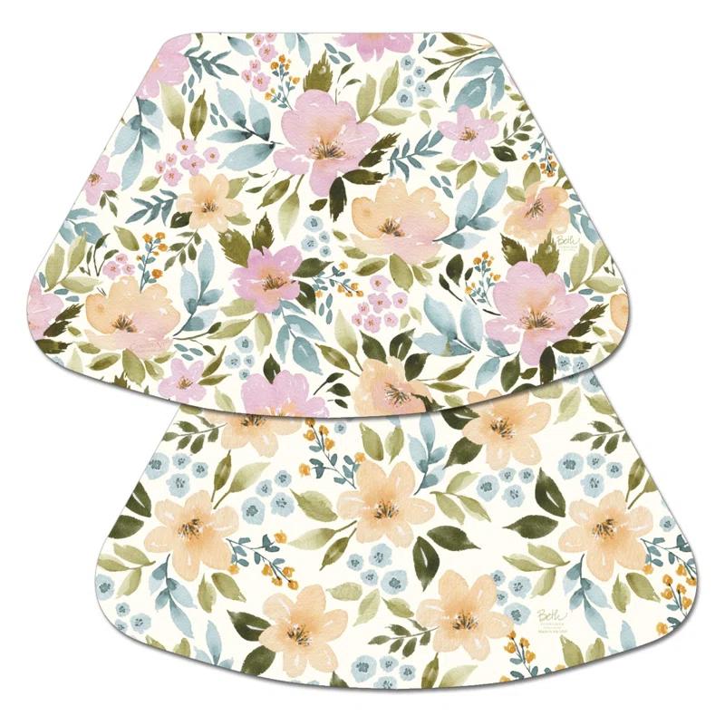 CounterArt Floral Wedge Placemat